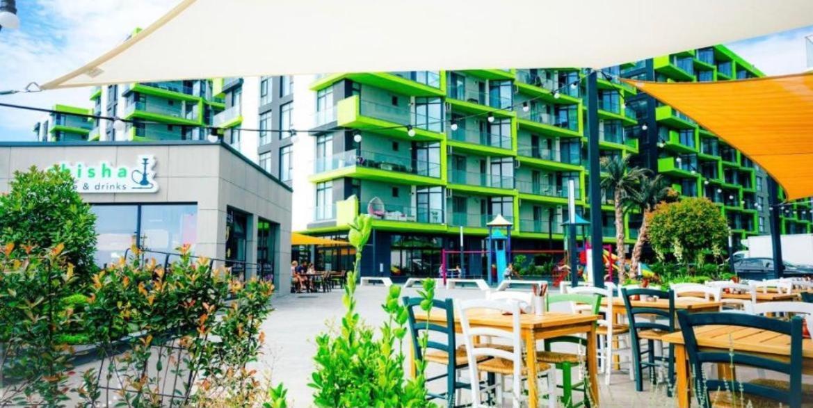 Bea Apartament On The Beach -Mamaia Nord Navodari Ngoại thất bức ảnh